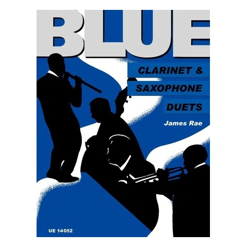 Blue Clarinet and Saxophone Duets by James Rae, Universal Edition, 1 Page