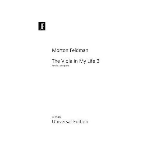 Feldman - The Viola In My Life III for Viola/Piano