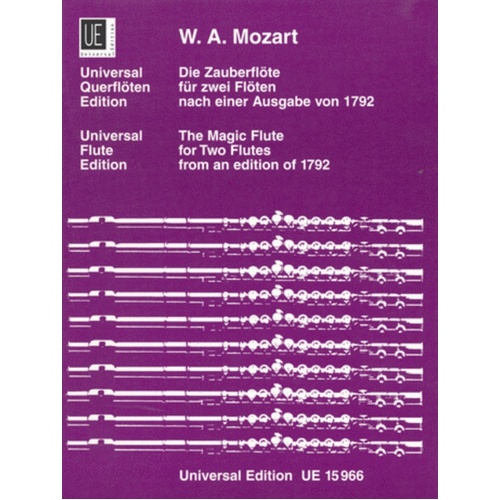 Magic Flute For 2 Flutes 