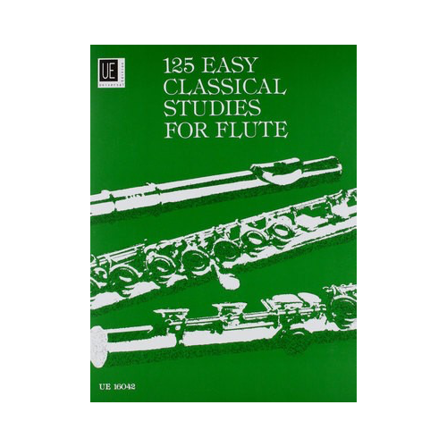 125 Easy Classical Studies for Flute - Vester's Collection of Flute Sheet Music and Method Books