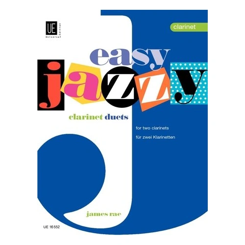 Easy Jazzy Duets for Clarinet by James Rae, Universal Edition