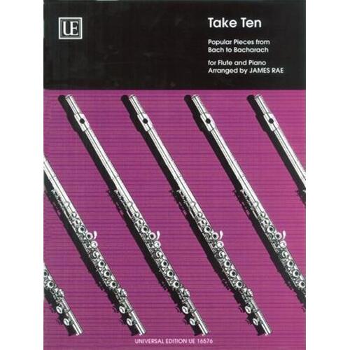 Take Ten Flute/Piano Arr Rae (Softcover Book)