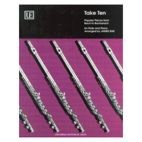 Take Ten for Flute and Piano - Flute Sheet Music Album