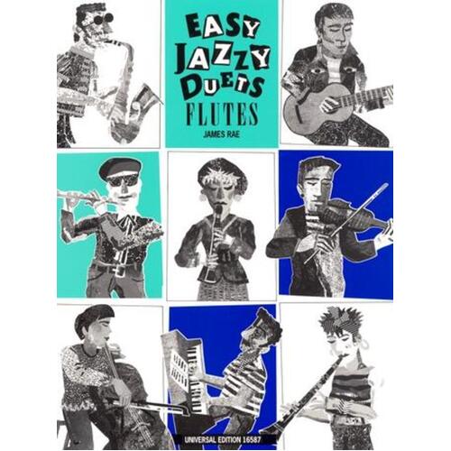 Easy Jazzy Duets Flutes (Softcover Book)