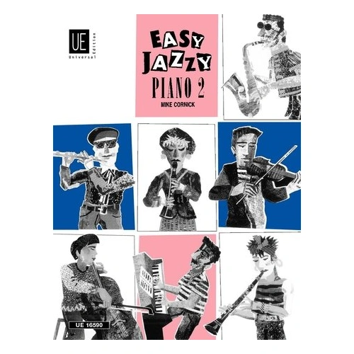 Easy Jazzy Piano Book 2 by Mike Cornick - Sheet Music for Beginner Piano