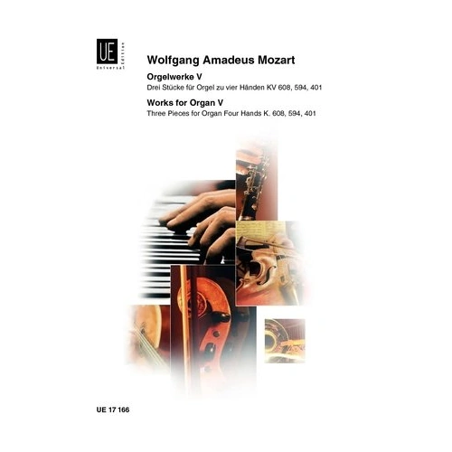 Mozart - Organ Works Volume 5 by Wolfgang Amadeus Mozart