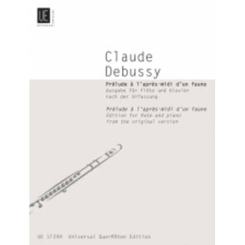 Debussy - Prelude on Afternoon of a Faune for Flute and Piano, Arranged by Karl Lenski
