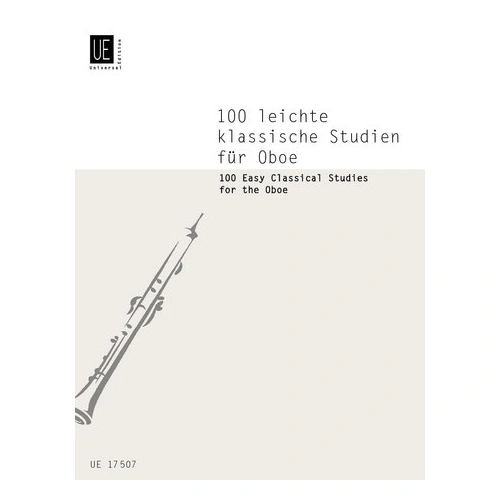 Easy Classical Studies 100 for Oboe - Universal Edition