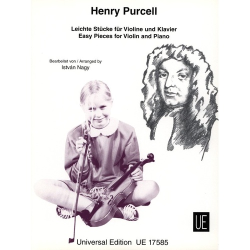 15 Easy Pieces for Violin by Henry Purcell, Arranged by Istvan Nagy