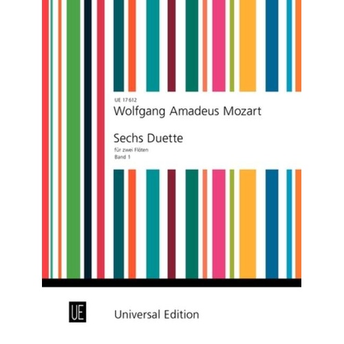 Six Duets for Two Flutes, Volume 1 Sheet Music