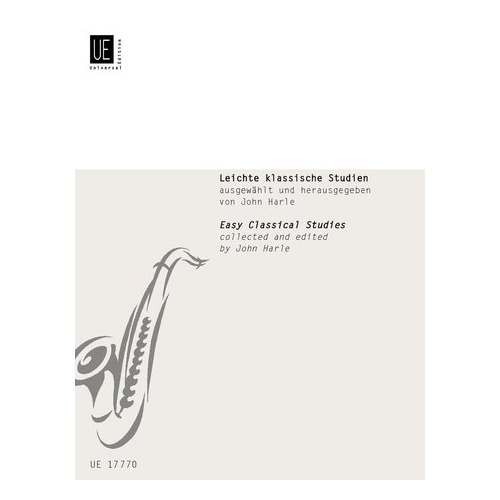 Easy Classical Studies for Saxophone by Universal Edition