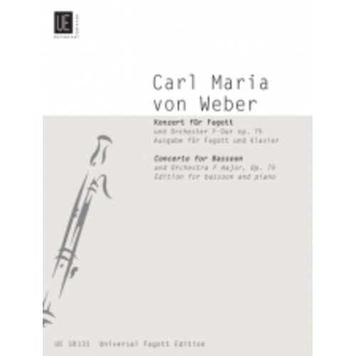 Concerto F Op 75 Bassoon Piano 