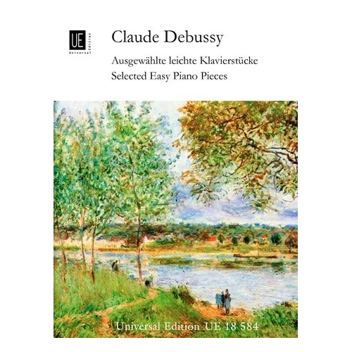 Debussy - Selected Easy Piano Pieces for Piano by Universal Edition