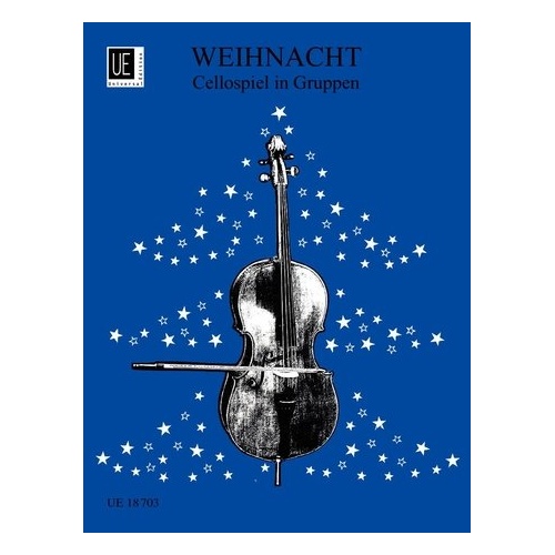 Christmas Carols for 2 or 3 Cellos by Alfred H. Bartles - Cello Duet, Universal Edition