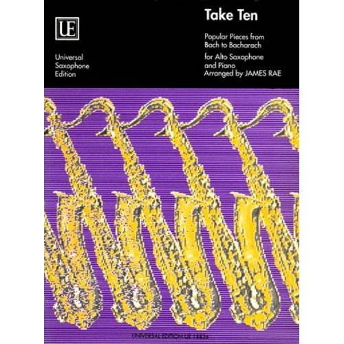 Take Ten for Alto Saxophone and Piano Sheet Music