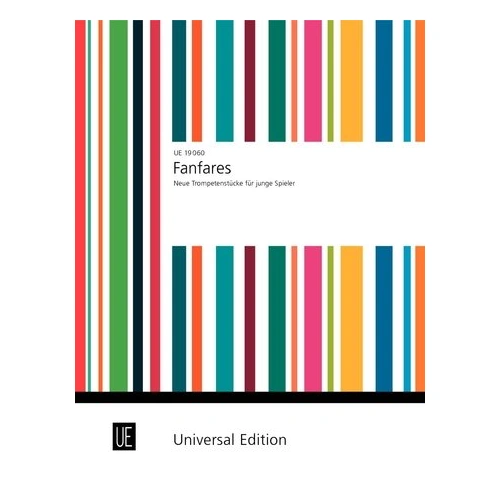 Fanfare New Trumpet Pieces for Trumpet and Piano by Ed Tarr, Universal Edition