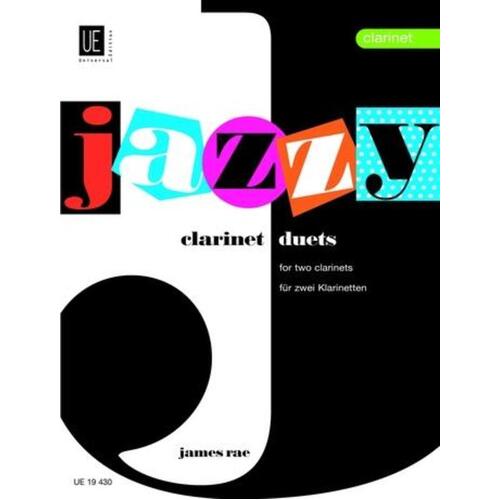 Jazzy Duets For 2 Clarinets (Softcover Book)
