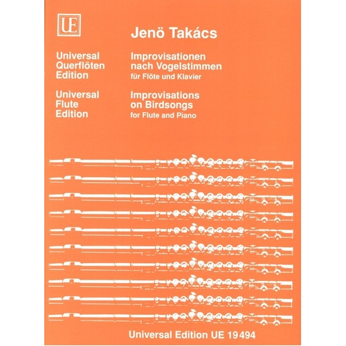 Takacs - Improvisations on Birdsongs for Flute and Piano