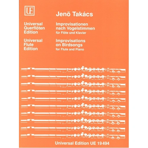 Takacs - Improvisations on Birdsongs for Flute and Piano