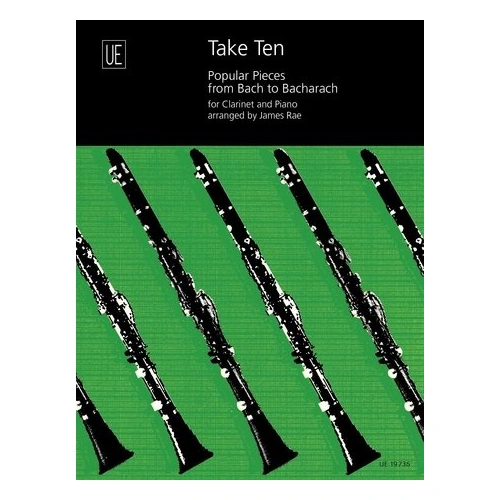 Take Ten Clarinet and Piano by James Rae