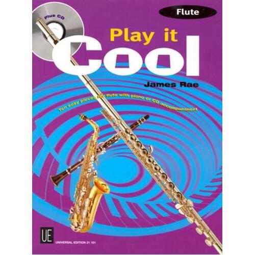Play It Cool Flute Piano Book/CD 