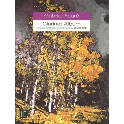 Faure - Clarinet Album clarinet/Piano (Softcover Book)