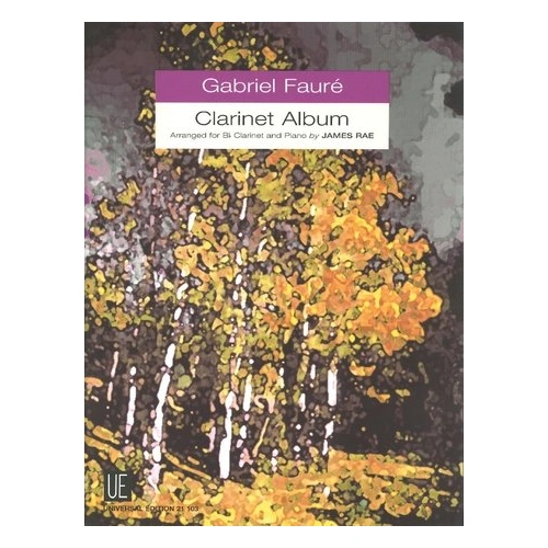 Gabriel Faure - Clarinet Album CLA/PNO