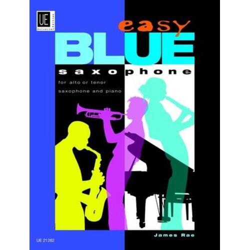 Easy Blue Saxophone Alto Or Tenor Sax/Piano (Softcover Book)