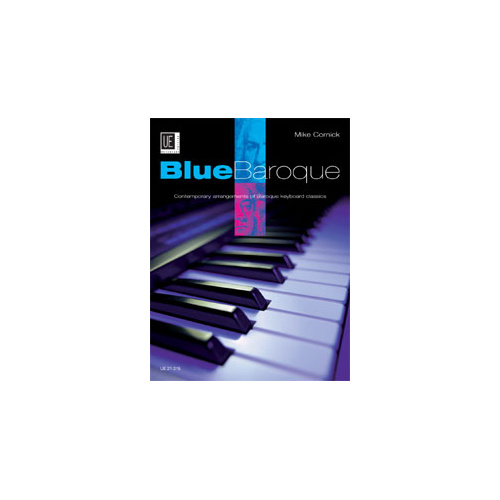 Blue Baroque Piano Sheet Music