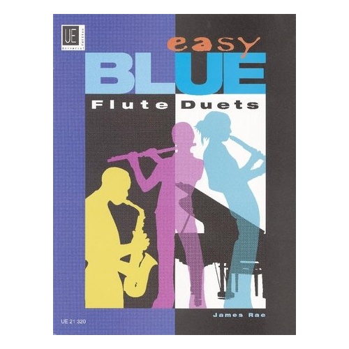 Easy Blue Flute Duets by James Rae - Flute Duet for Beginners