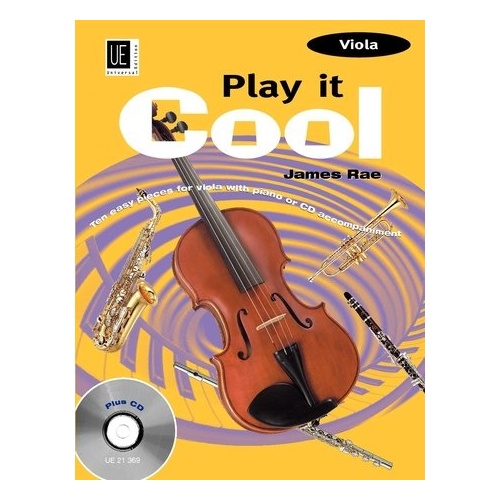 Play It Cool Viola BK/CD by James Rae
