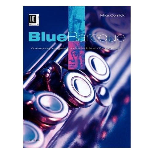 Blue Baroque for Flute/Piano by Mike Cornick
