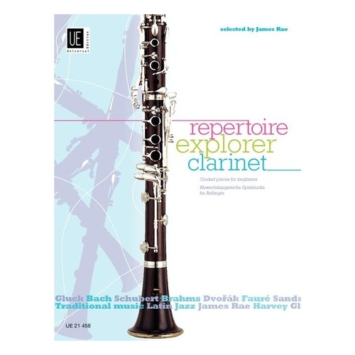 Repertoire Explorer Clarinet for Clarinet/Piano by James Rae