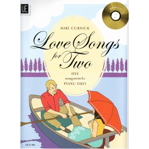 Love Songs For Two Arr Cornick Piano Duet Book/CD 