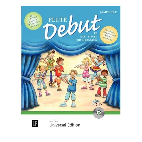 Flute Debut Pupils Book with CD by James Rae