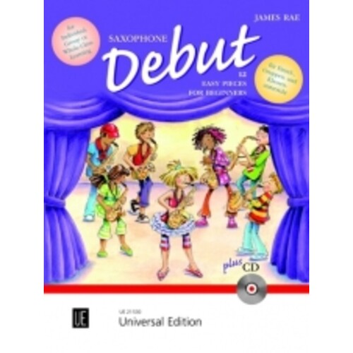 Saxophone Debut Pupils Book/CD 