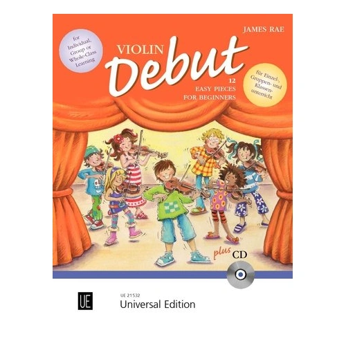 Violin Debut Pupils Book with CD