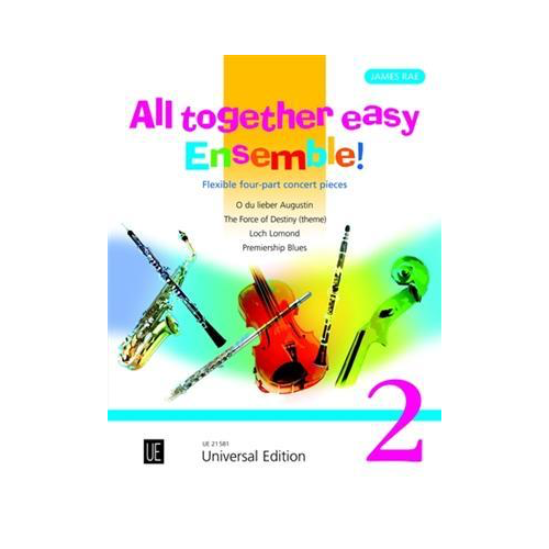 All Together Easy Ensemble 2 Flex Ensemble Sheet Music for Beginners