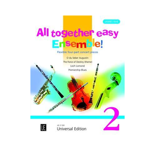 All Together Easy Ensemble 2 Flex Ensemble Sheet Music for Beginners