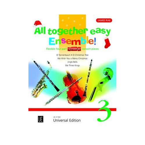 All Together Easy Ensemble 3 Flex Ensemble Sheet Music for Mixed Instruments