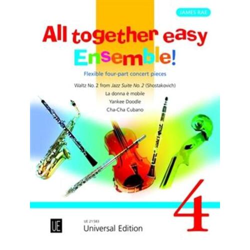 All Together Easy Ensemble! Vol 4 (Music Score/Parts)
