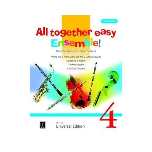 All Together Easy Ensemble 4 Flex Ensemble Sheet Music