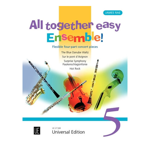 All Together Easy Ensemble 5 Flex Sheet Music for Various Instrumentations