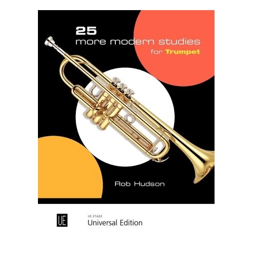 25 More Modern Studies for Trumpet by Rob Hudson