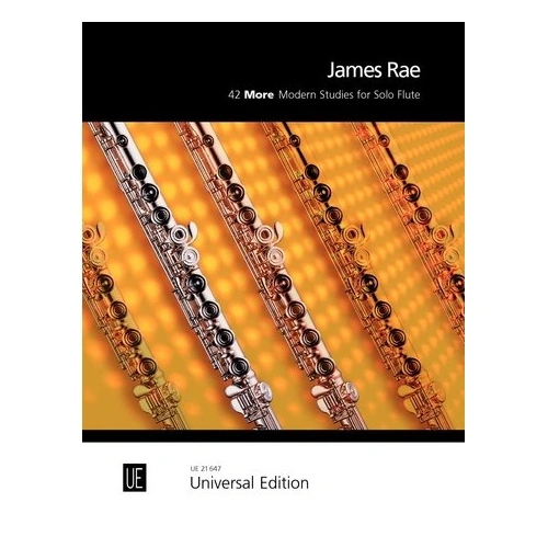 42 More Modern Studies for Solo Flute by James Rae