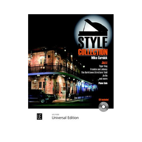 Mike Cornick's Style Collection Jazz Piano Sheet Music with CD