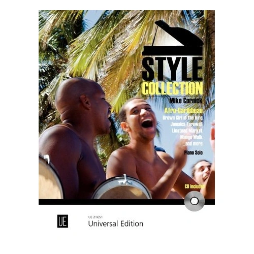 Style Collection Afro-Caribbean Piano Solo with CD by Mike Cornick