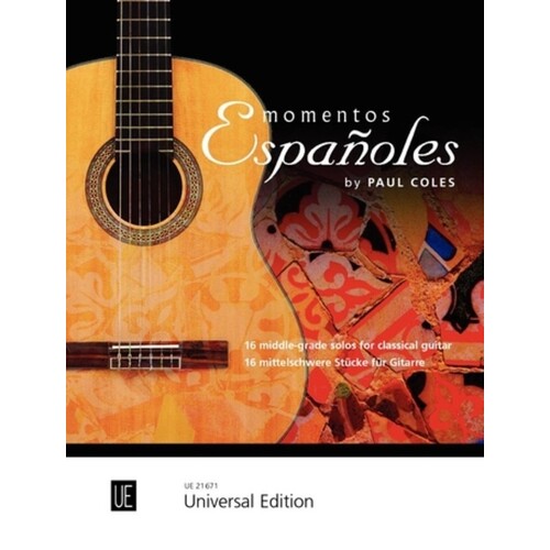 Coles - Momentos Espanoles Classical Guitar (Softcover Book)