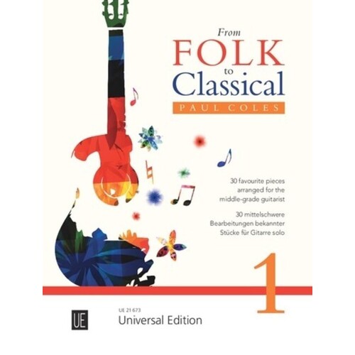 From Folk To Classical 1 Guitar Collection (Softcover Book)