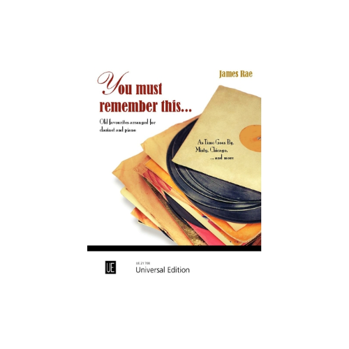 You Must Remember This Clarinet and Piano Sheet Music